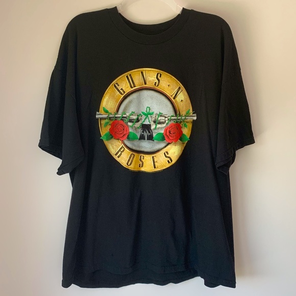 Guns N Roses Tops - Guns N Roses Graphic Band Logo Tee